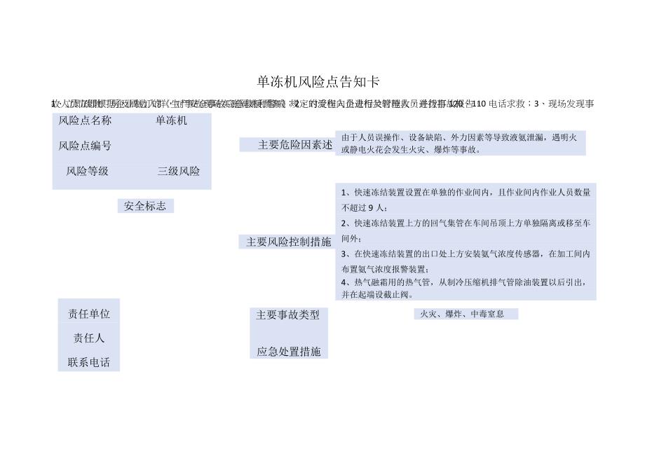 企业危险源辨识风险点告知卡模板.docx_第1页