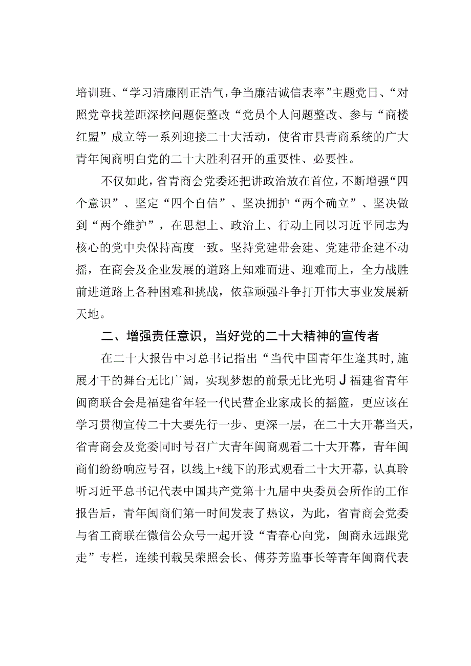 学习二十大精神主题征文：高举伟大旗帜做二十大精神的践行者.docx_第2页