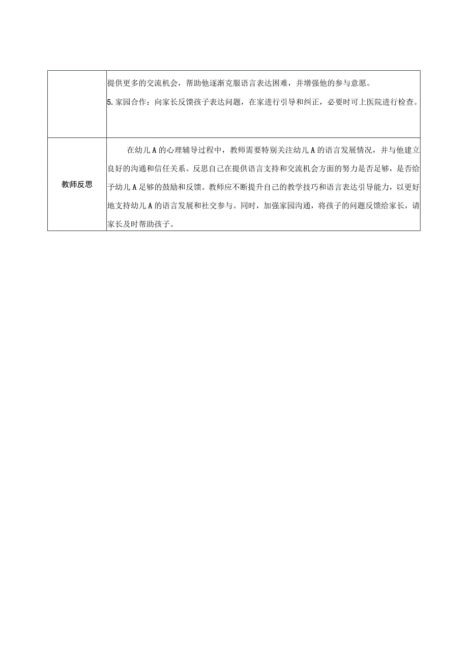 幼儿园小班幼儿心理辅导记录表 4.docx_第2页