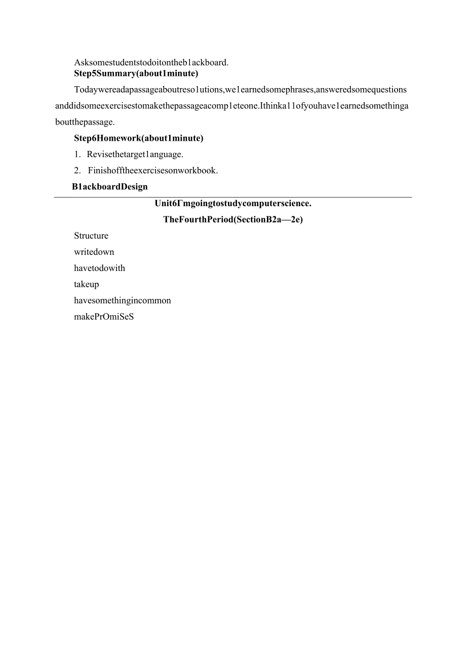 人教版八年级上册Unit6 SectionB2a2e全英版教案.docx_第3页