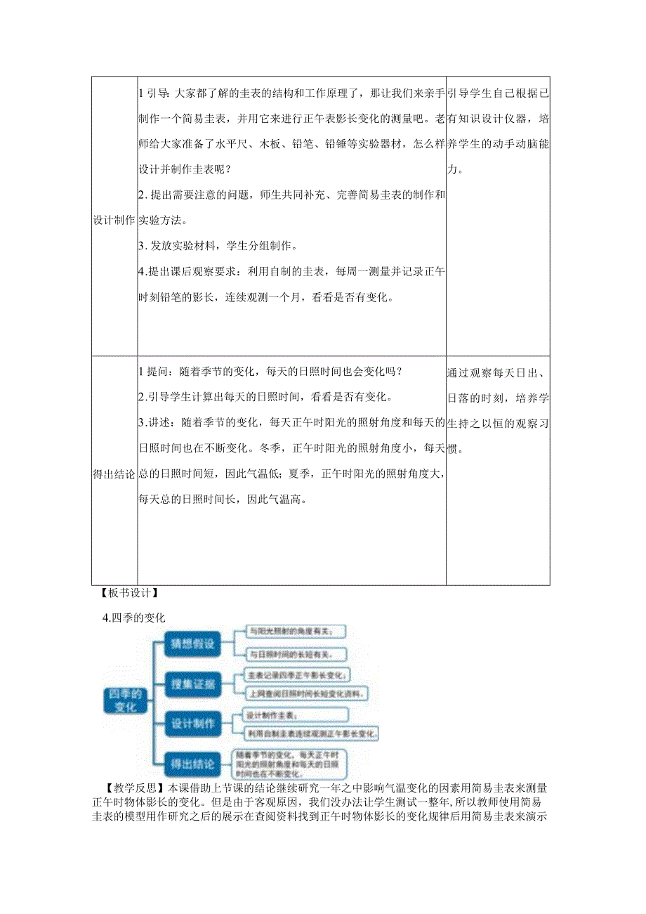 大象版科学五年级下册34《四季的变化》参考教案.docx_第3页