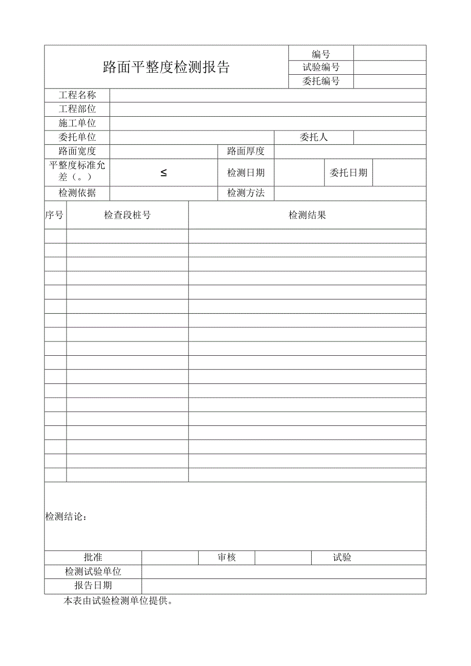 路面平整度检测报告.docx_第1页