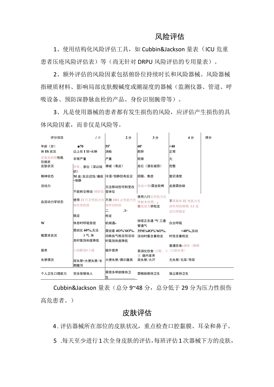 临床俯卧位通气患者器械相关压力性损伤预防风险评估皮肤评估器械选择和使用支撑面管理体位变化潮湿度管理及信息提供.docx_第2页