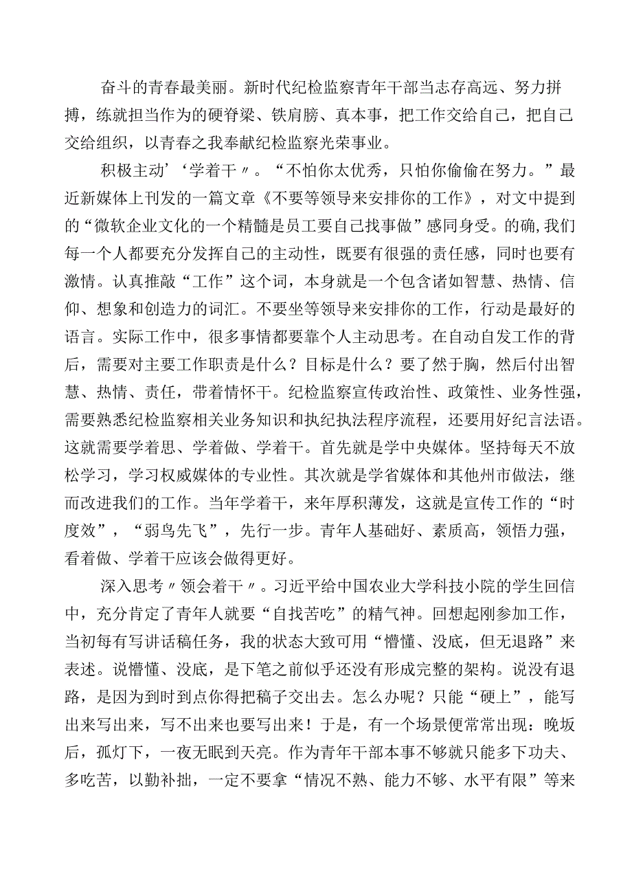 2023年开展纪检监察干部队伍教育整顿的发言材料数篇+多篇工作进展情况总结+工作方案.docx_第3页