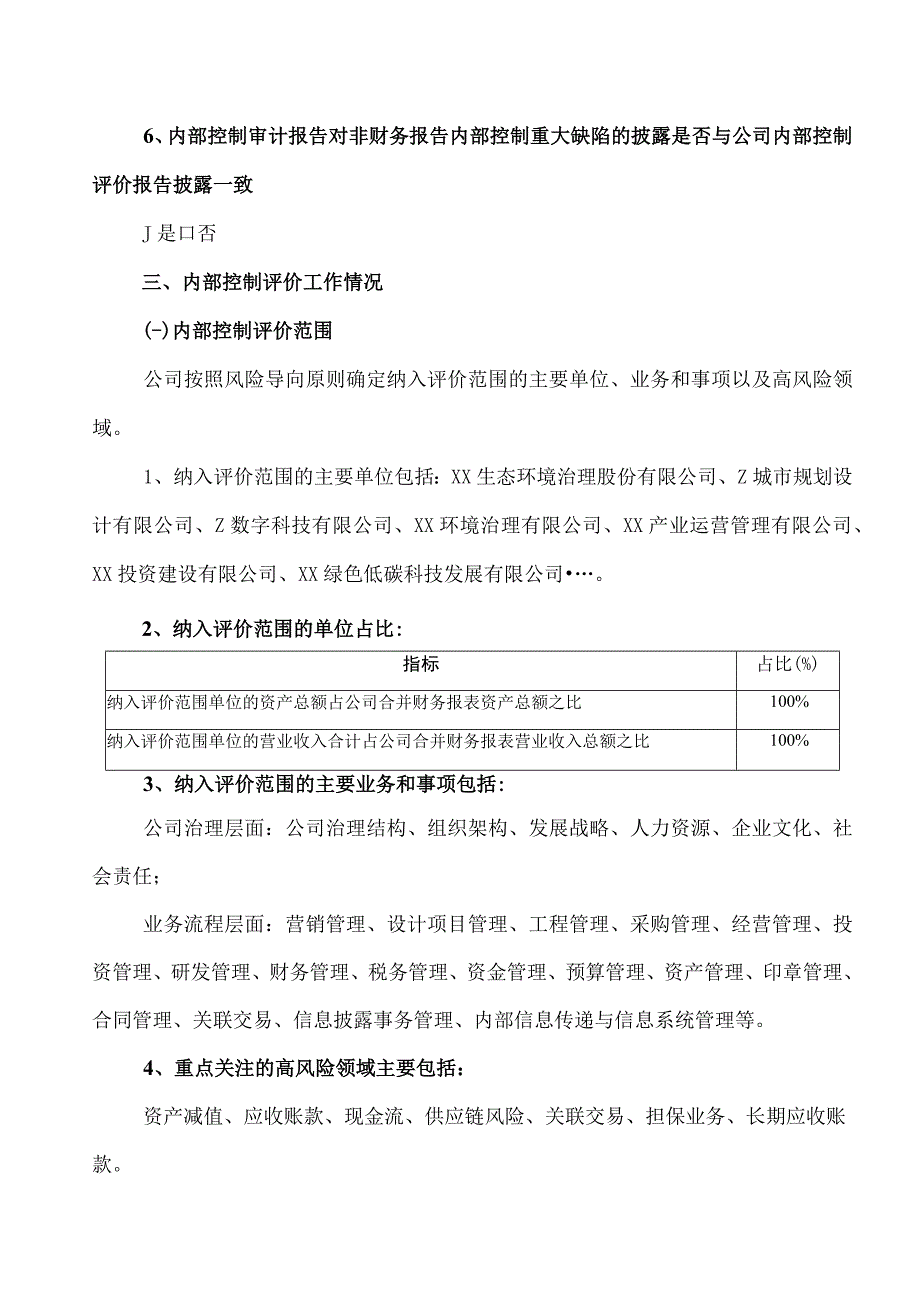 XX生态环境治理股份有限公司20X2年度内部控制评价报告.docx_第3页