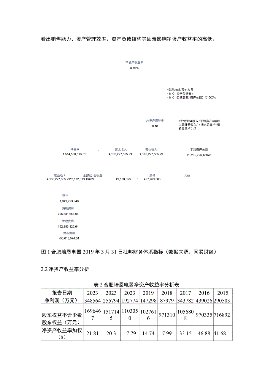 2023《基于杜邦分析法的合肥培恩电器财务分析》.docx_第3页