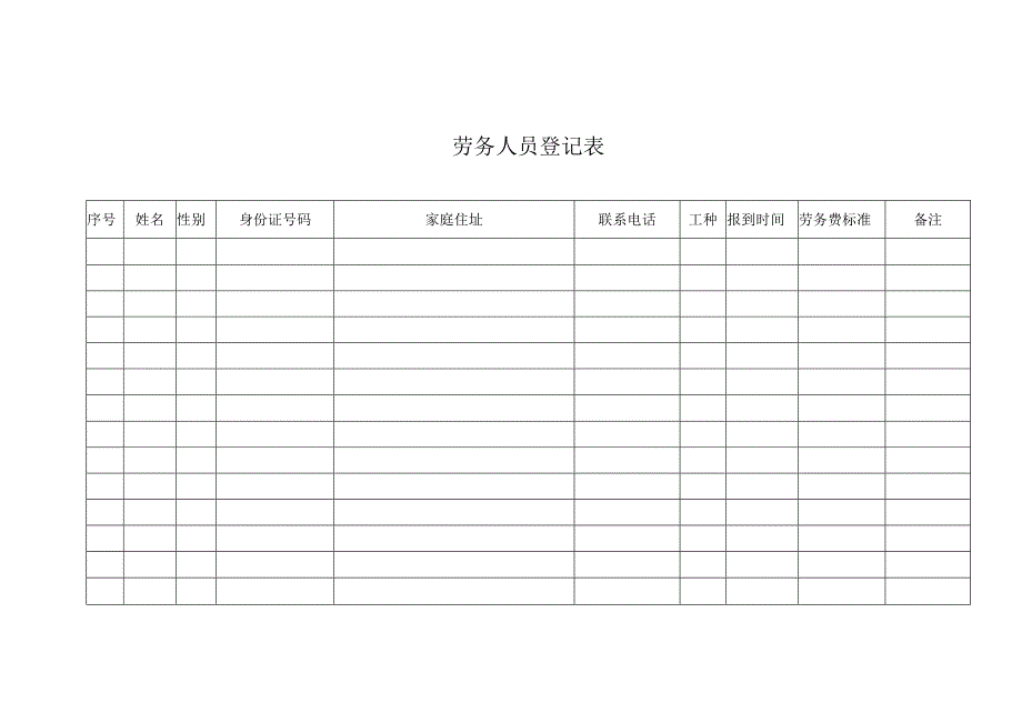 劳务人员登记表.docx_第1页