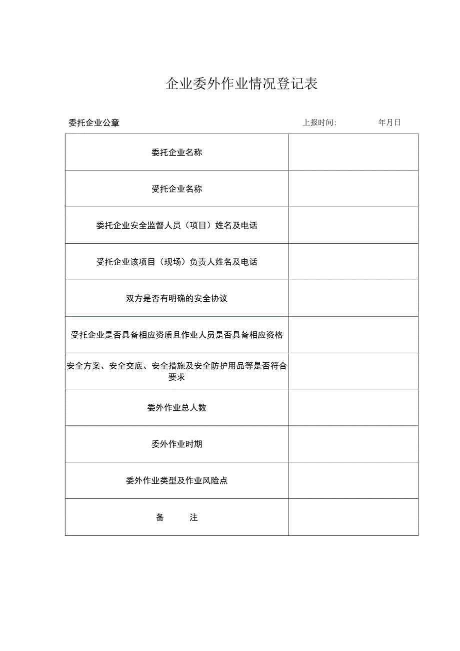 企业委外作业情况登记表.docx_第1页