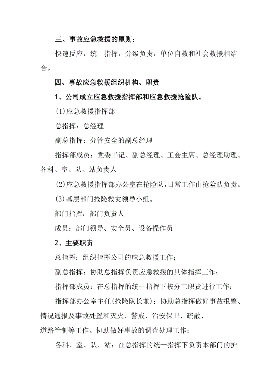 天然气有限公司应急抢险救援预案.docx_第2页