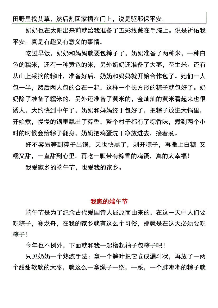 小学四年级作文 描写端午节主题精选范文.docx_第2页