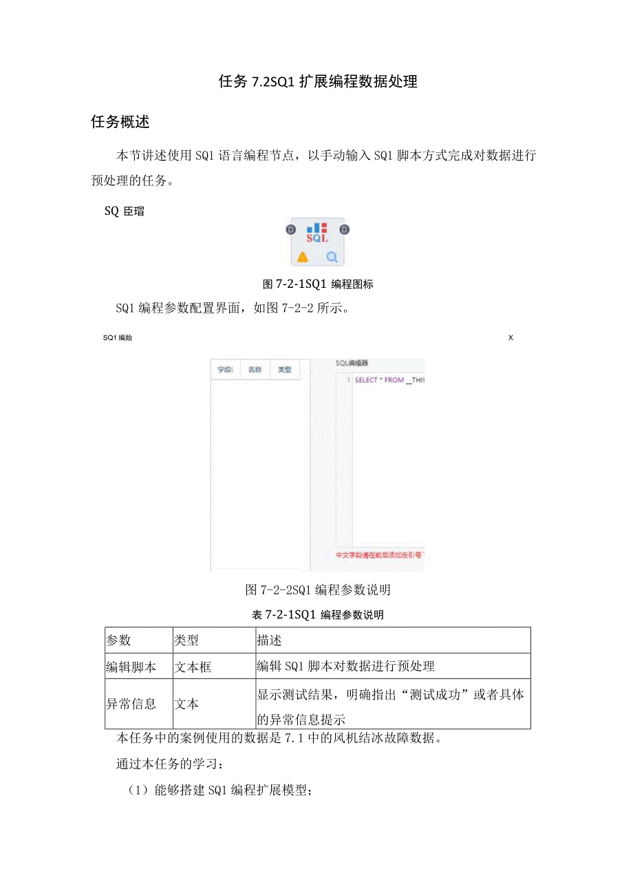 工业大数据分析SQL扩展编程数据处理教学讲义.docx_第1页