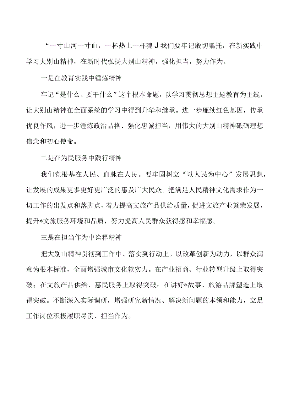 弘扬大别山精神体会发言.docx_第2页