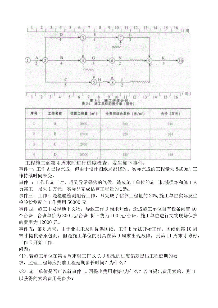 监理工程师《建设工程监理案例分析交通运输工程》模拟试卷一含答案.docx_第2页