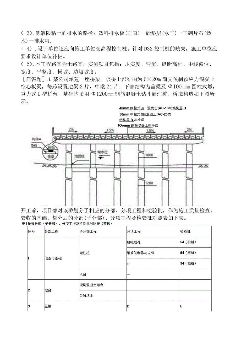 监理工程师《建设工程监理案例分析交通运输工程》考前点题卷一含答案.docx_第3页