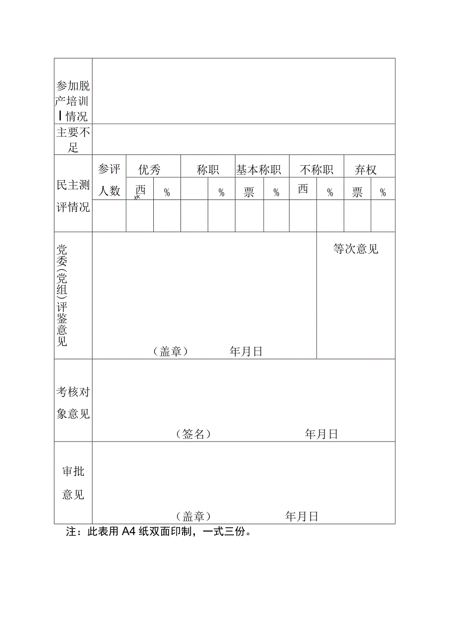 科级领导干部年度考核登记表附件11.docx_第2页