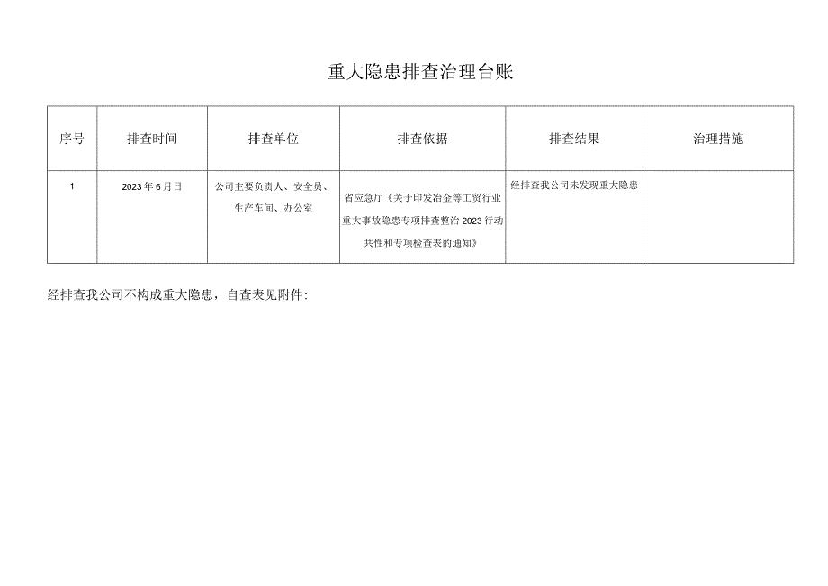 重大隐患排查治理台账.docx_第2页