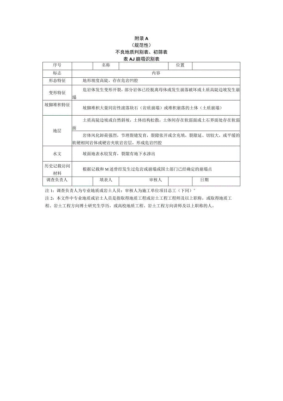 江西省重点水运工程不良地质判别表初筛表标识标牌参照表两区三厂验收表.docx_第1页