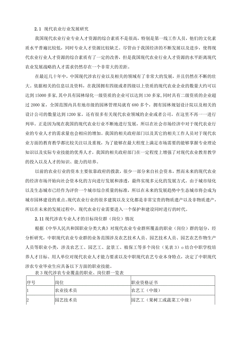 现代农业专业群人才需求调研报告.docx_第3页