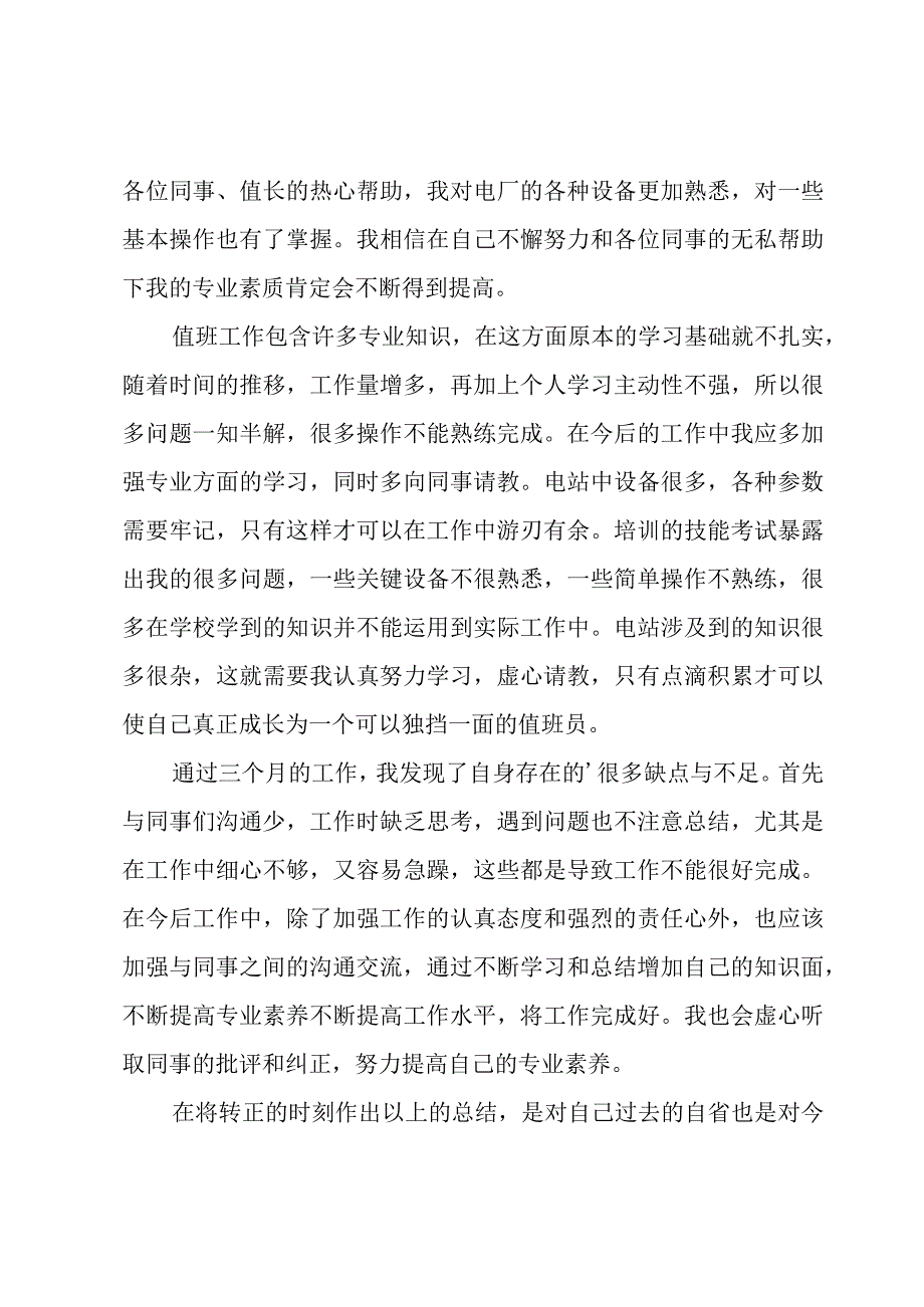 三个月试用期工作总结.docx_第2页