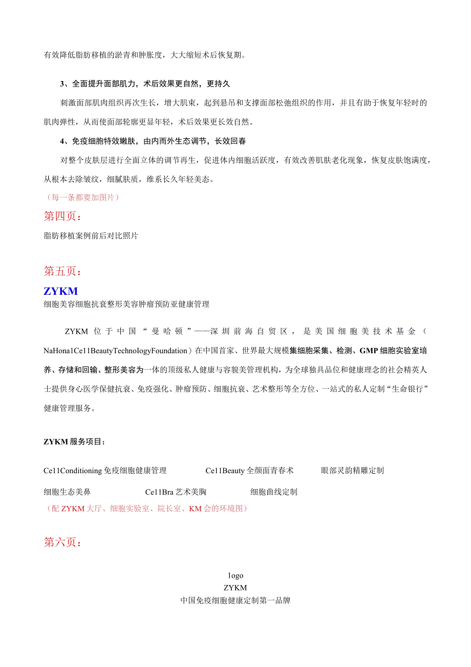 医美整形脂肪项目品牌营销包装文案.docx_第2页