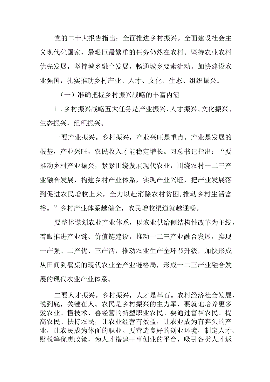 党课讲稿：巩固脱贫攻坚成果扎实做好乡村振兴工作.docx_第2页