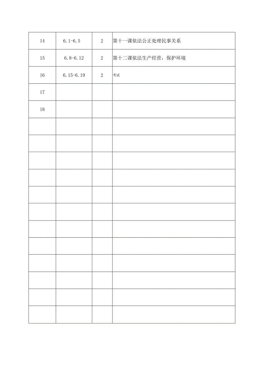 职业道德与法律教案高等教育出版社.docx_第3页