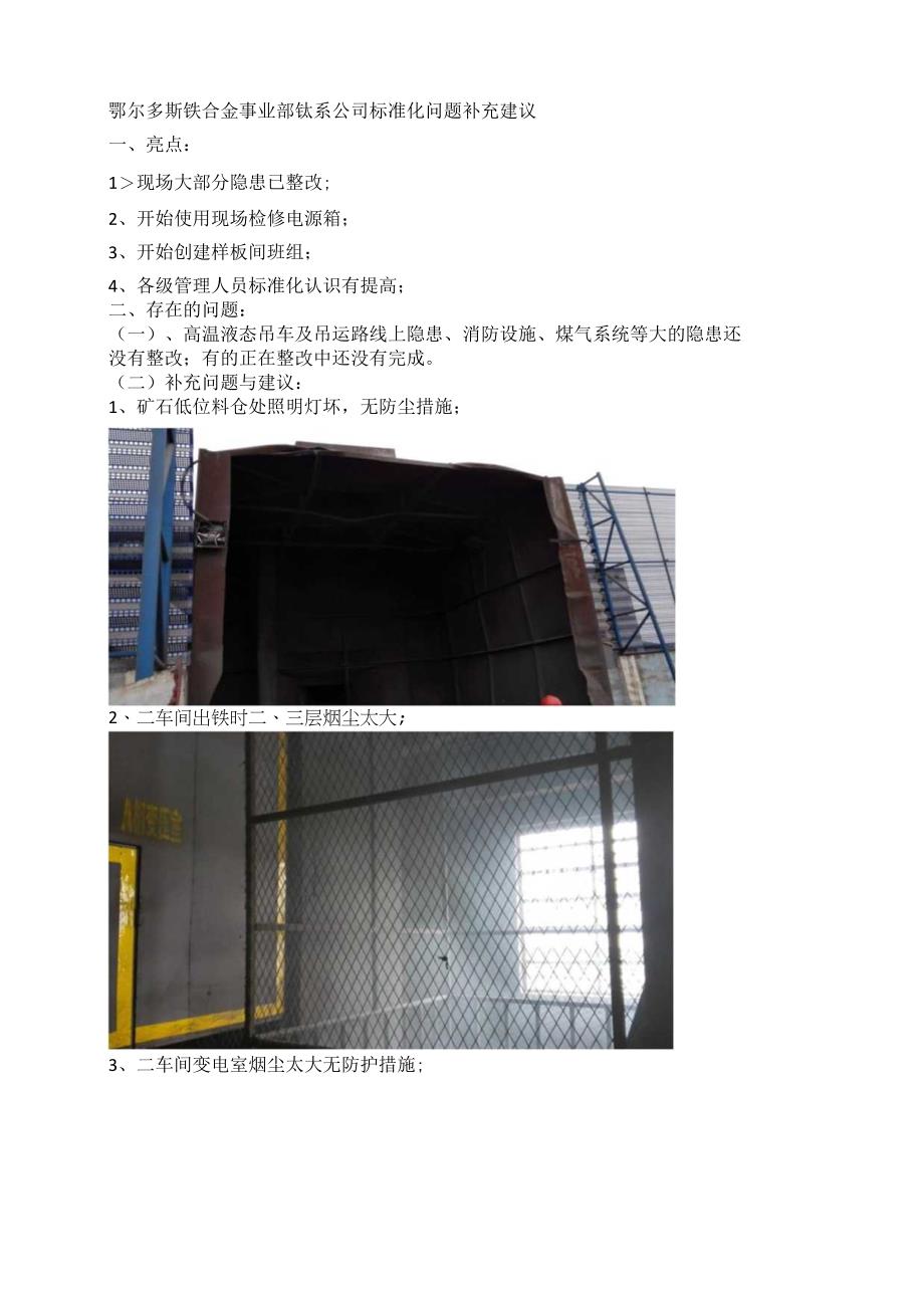 第三次标准化锰系公司标准化问题补充建议 范本.docx_第1页