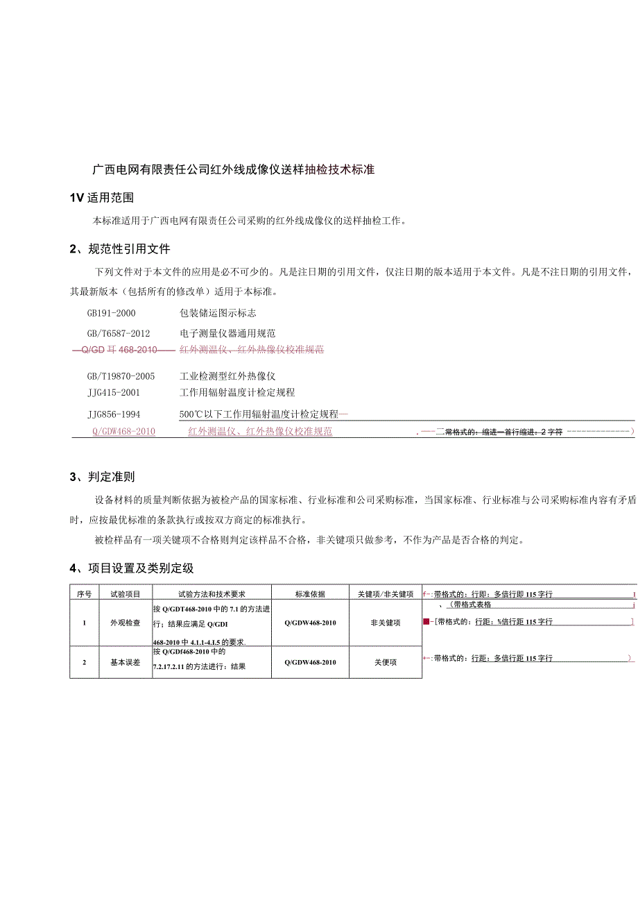 红外线成像仪送样检测技术标准.docx_第1页