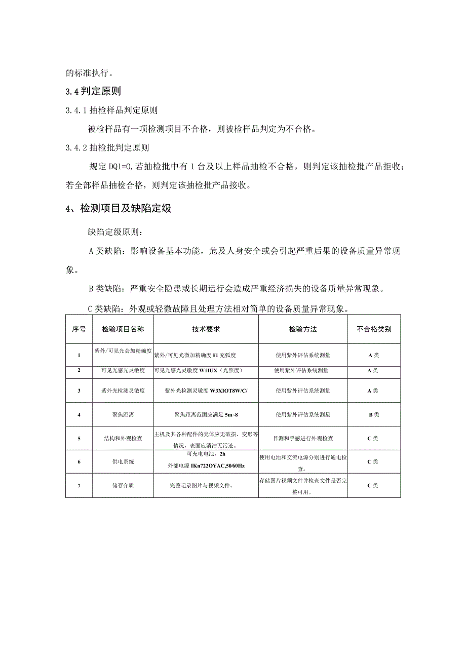 紫外线成像仪到货抽检技术标准.docx_第2页