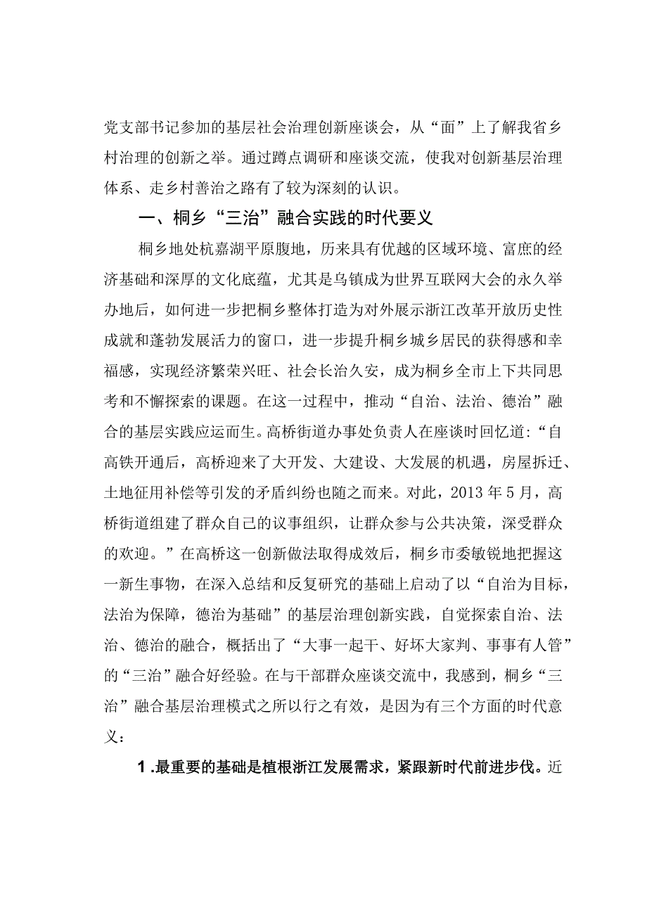 赴某某市蹲点调研报告：创新基层治理体系走乡村善治之路.docx_第2页