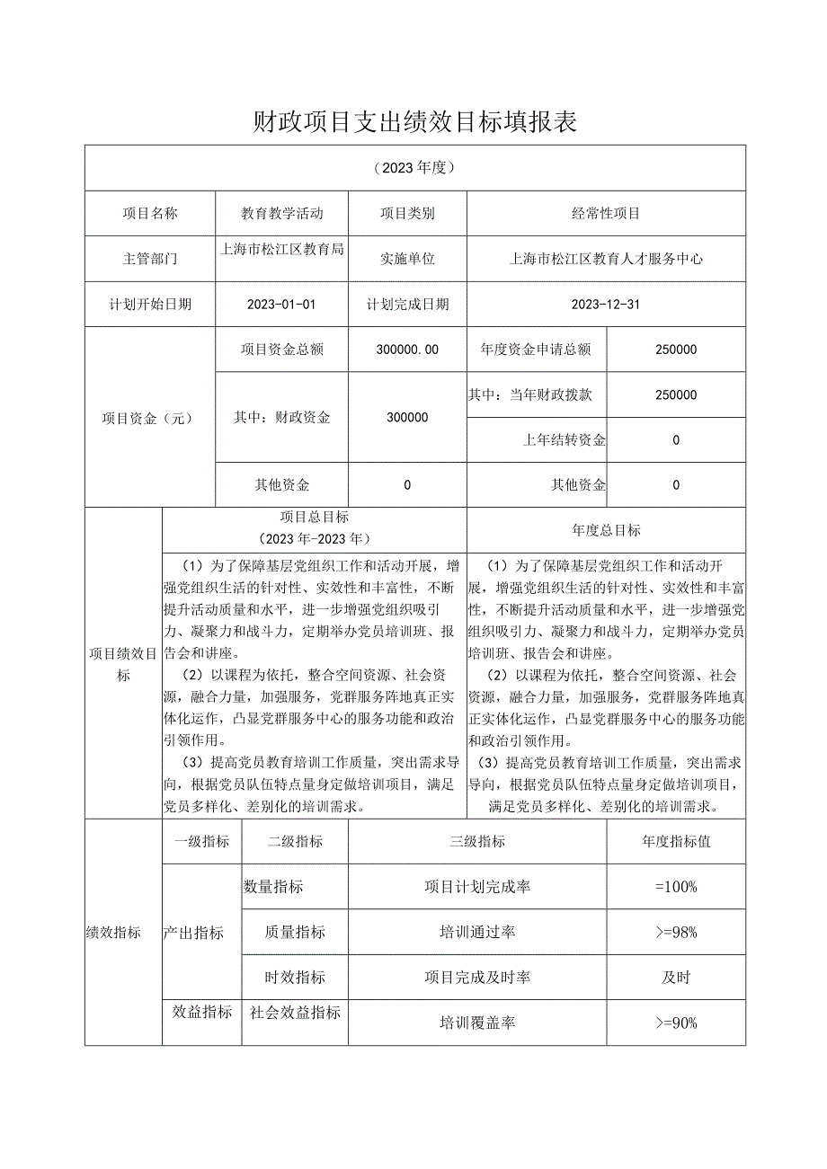 财政项目支出绩效目标填报表.docx_第3页