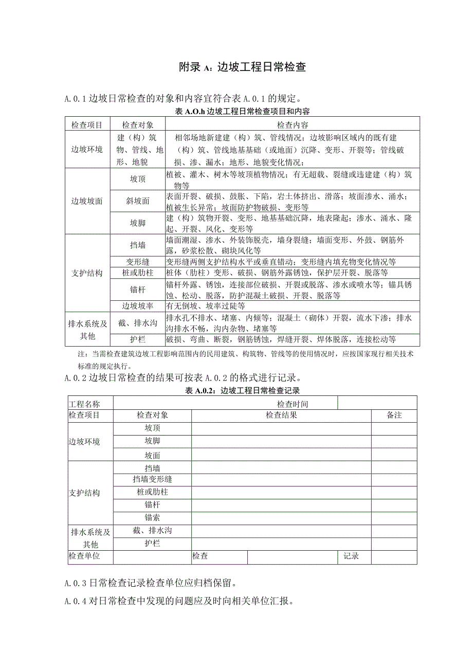 边坡工程日常检查锚杆性能检测锚固质量评定重力式挡墙厚度雷达检测法.docx_第1页