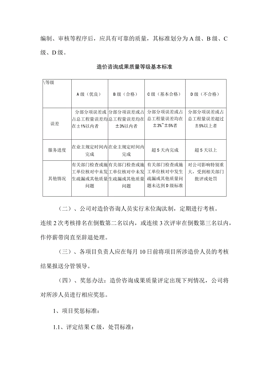 造价咨询工作纪律及奖惩制度.docx_第2页