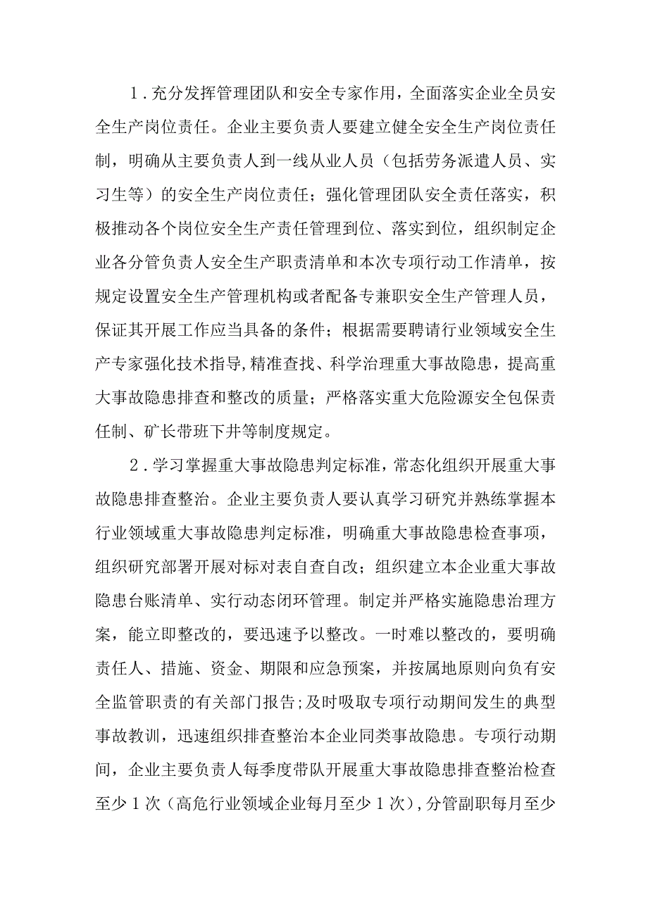 重大事故隐患专项排查整治2023行动实施方案.docx_第3页