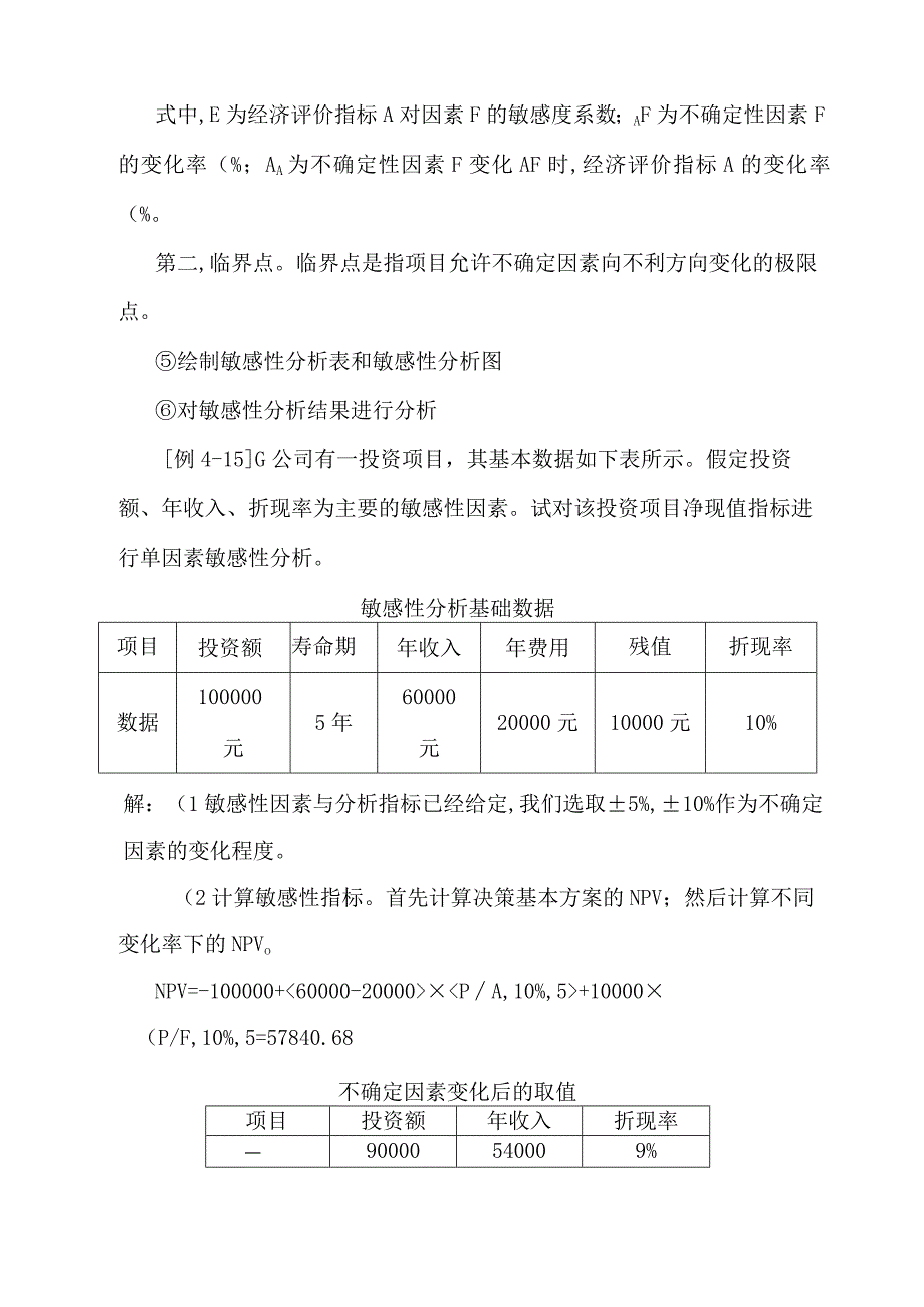 项目投资决策敏感性分析.docx_第2页