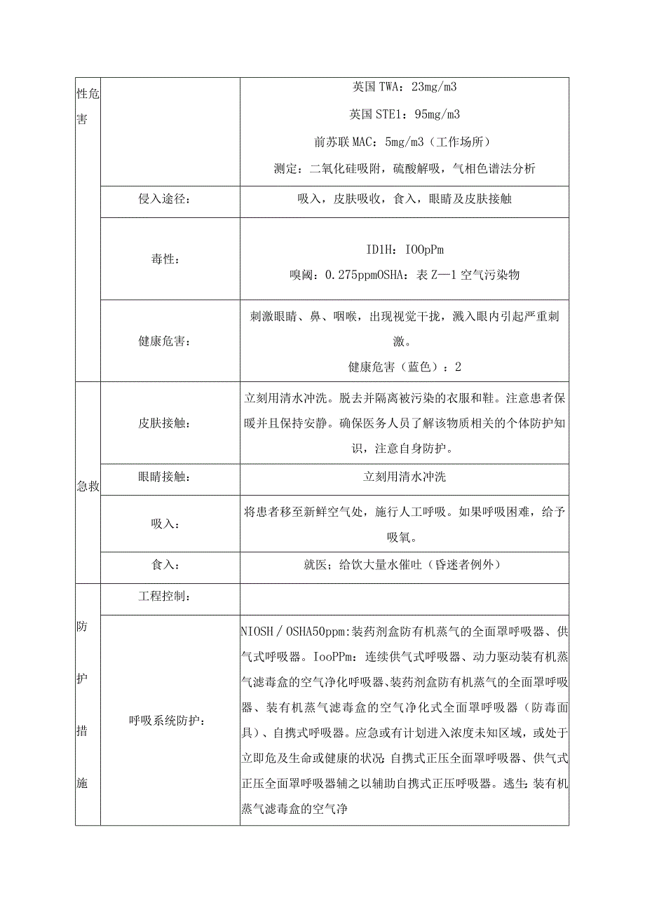 N-乙基吗啉物料安全数据表.docx_第3页