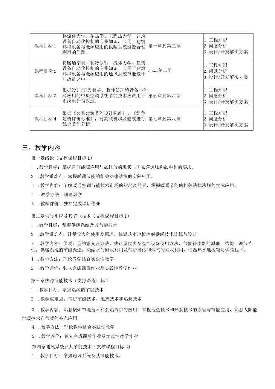 《暖通空调节能技术》课程教学大纲---成恒生.docx_第2页