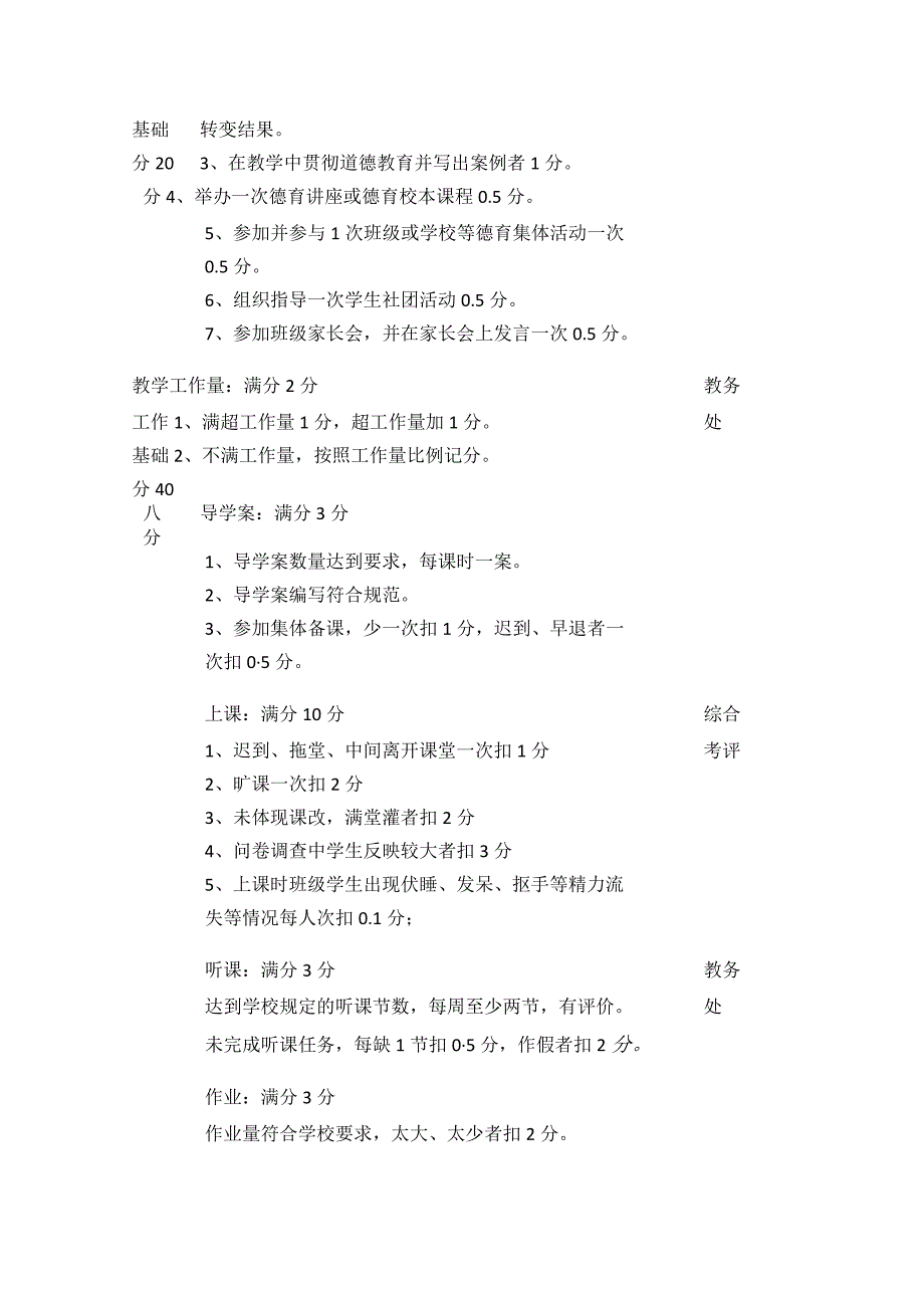 某中学教师工作年度考核汇总表.docx_第2页