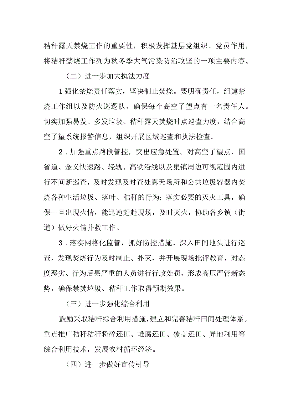 垃圾、秸秆禁烧专项整治行动方案.docx_第2页