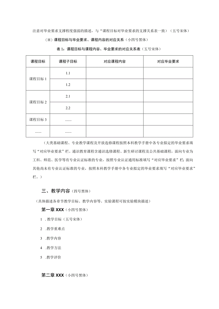 苏州大学课程教学大纲（模板）.docx_第2页