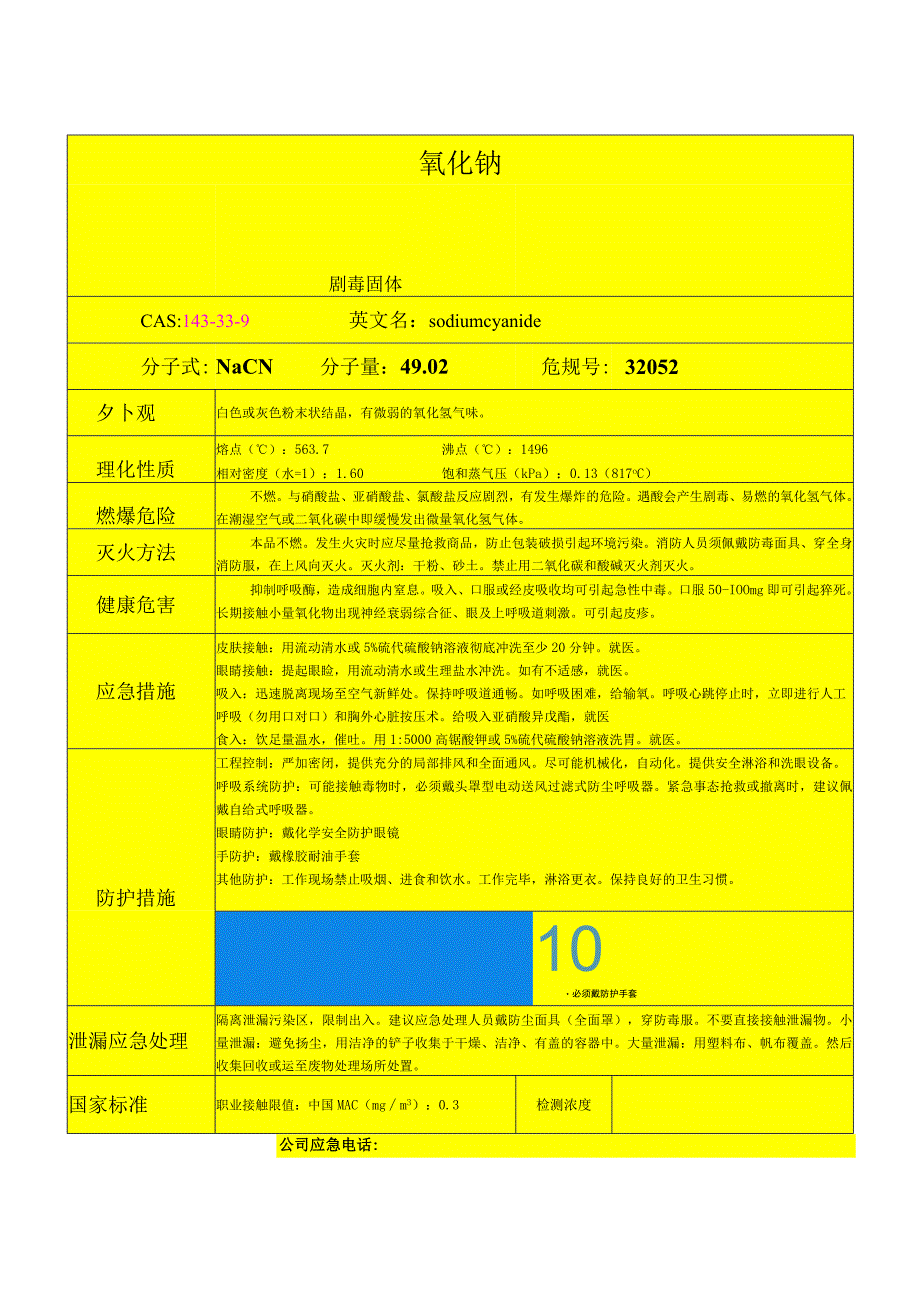 (XX企业)物料安全告知卡汇编.docx_第1页