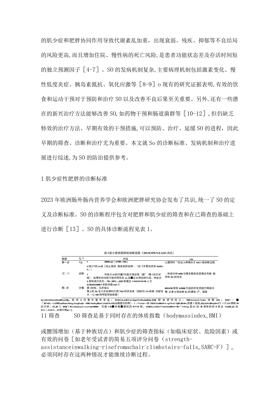 2023肌少症性肥胖的发病机制及诊疗研究进展.docx_第2页