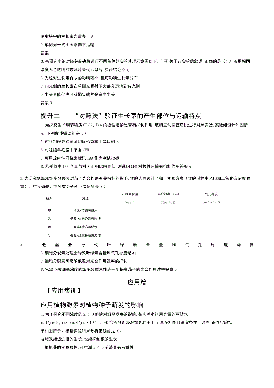 专题20 植物激素调节（试题部分）.docx_第3页