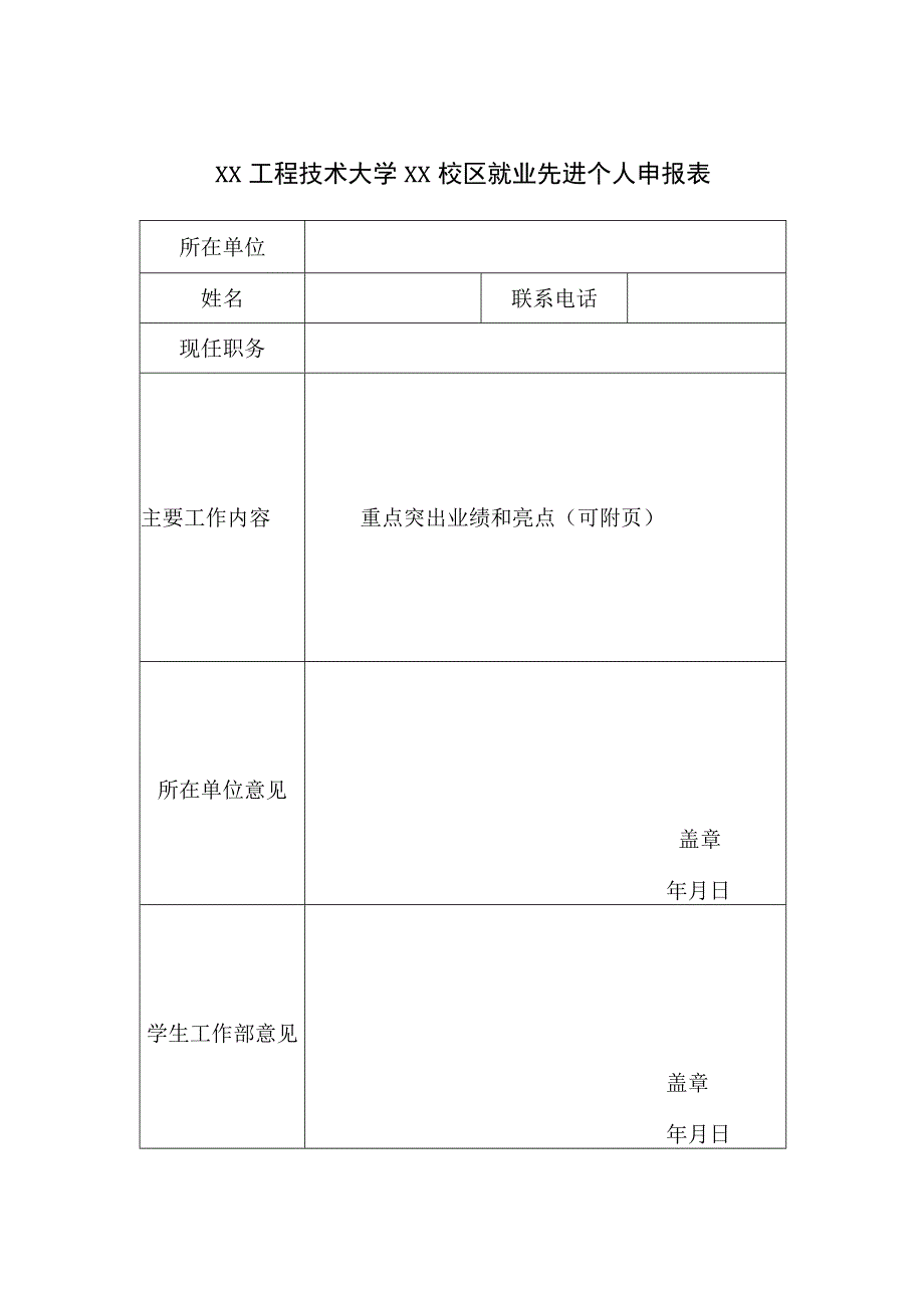 XX工程技术大学关于评选2022届毕业生就业工作先进个人的通知(2023年).docx_第3页