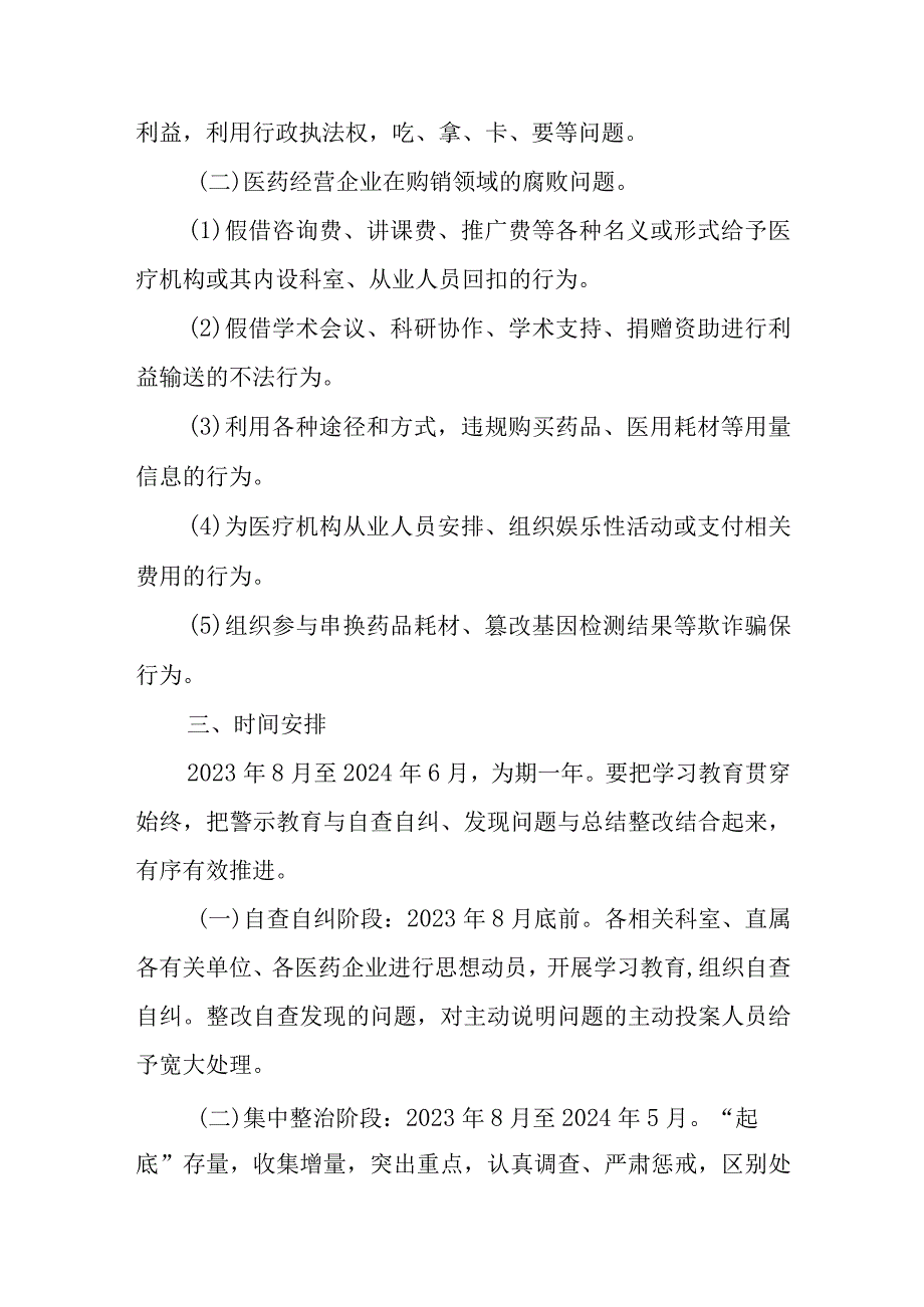 XX县市场监督管理局医药领域腐败问题集中整治工作方案.docx_第2页