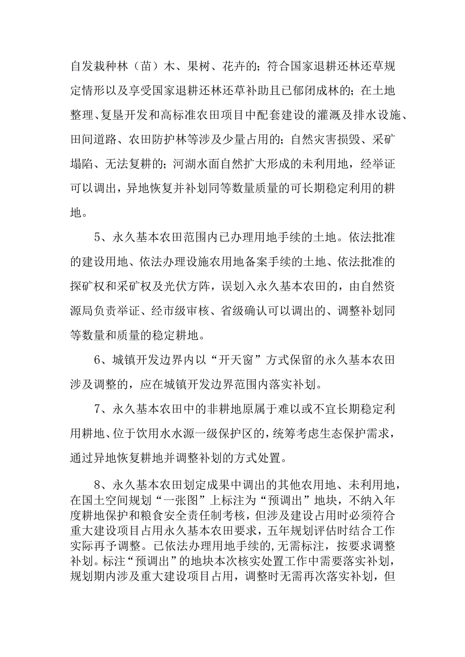 XX县耕地和永久基本农田划定成果核实处置工作实施方案.docx_第3页