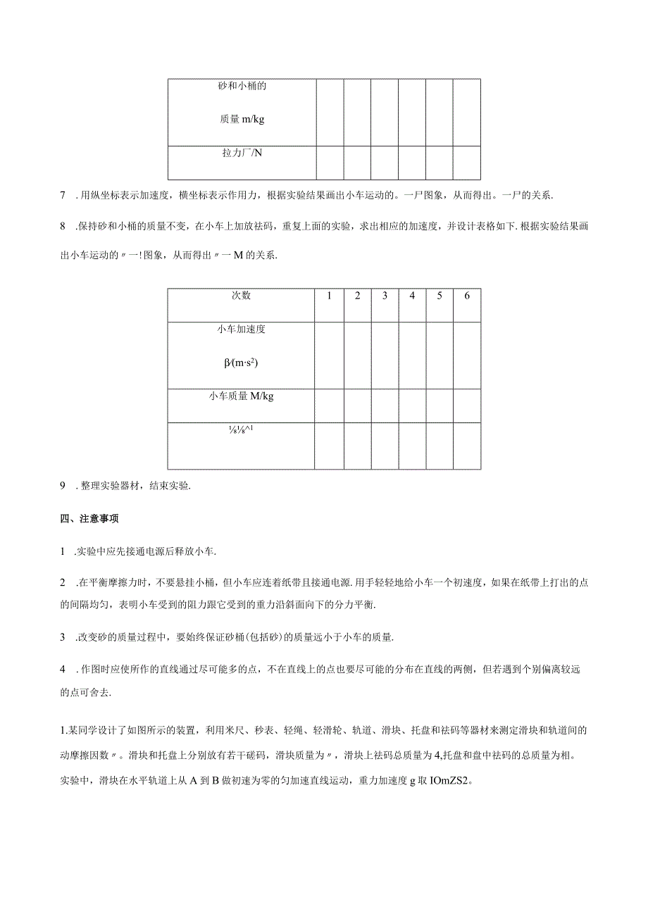 专题30 （实验）探究加速度与力和质量的关系（解析版）.docx_第2页