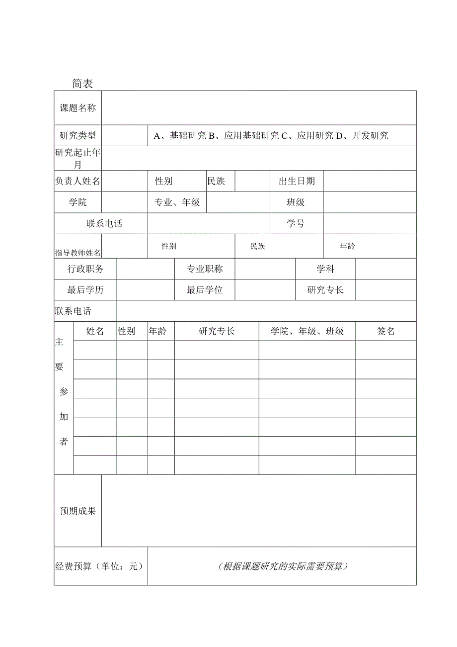 人文与管理学院暨“启明星”小组大学生科研课题设计大赛申报书.docx_第2页