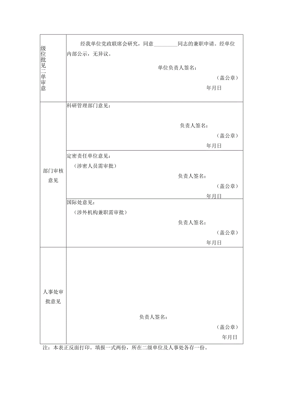 北京交通大学教学科研人员校外兼职备案表.docx_第2页