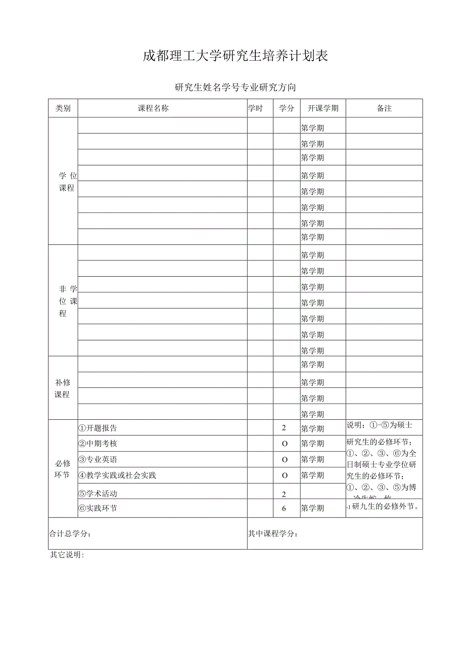 学号研究生培养计划表.docx_第3页